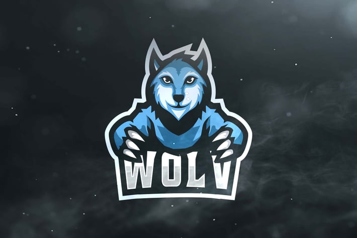 Wolv Sport and  Esports Logos