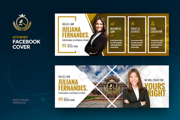 Attorney Facebook Cover Template
