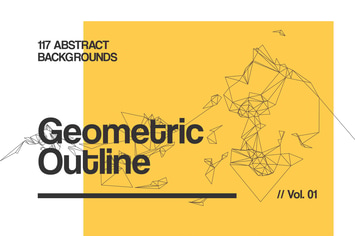 Outline | Geometric Backgrounds | Vol. 01