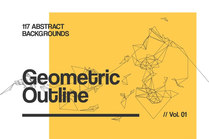 Outline | Geometric Backgrounds | Vol. 01