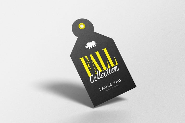 Label Tag Mockup