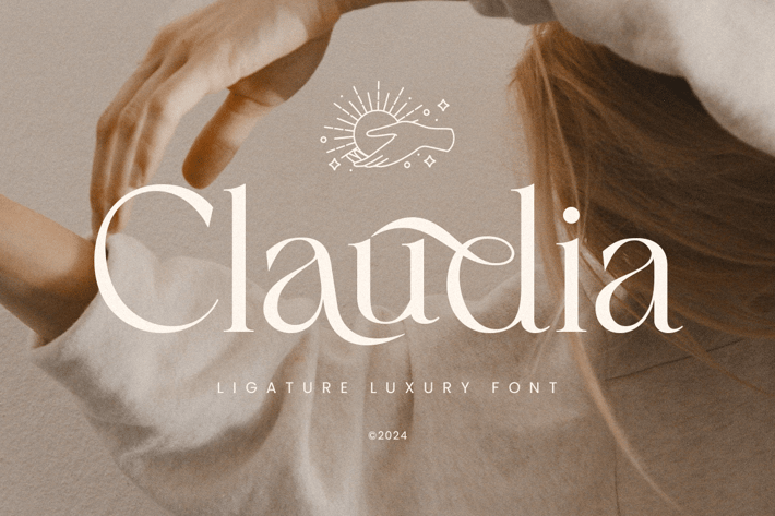Claudia - Ligature Luxury Font