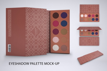 Eyeshadow Palette Mock-up