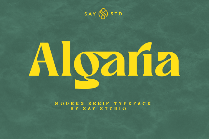 Algaria - Modern Serif Retro