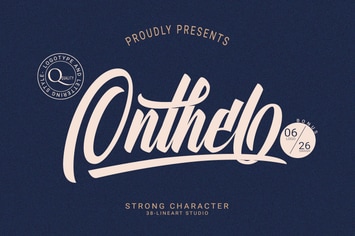Onthel - Bold Script