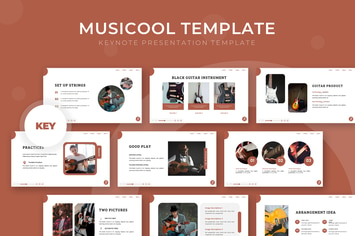 Musicool - Keynote Template
