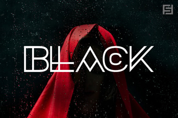 BLACK - Unique, Mysterious & Hybrid Typeface