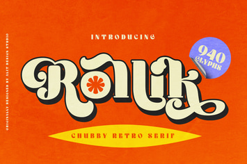 Rollik Typeface