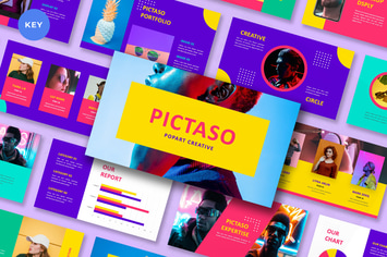 Pictaso - Popart Creative Keynote