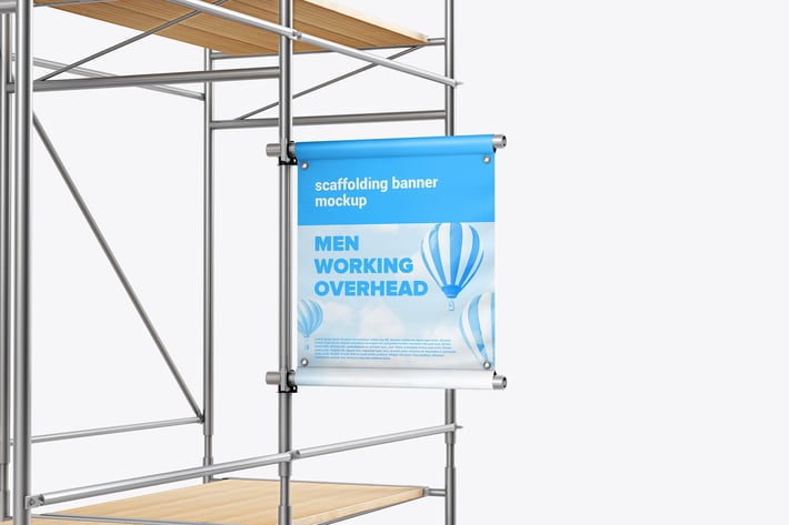 Scaffolding Banner Mockup 02