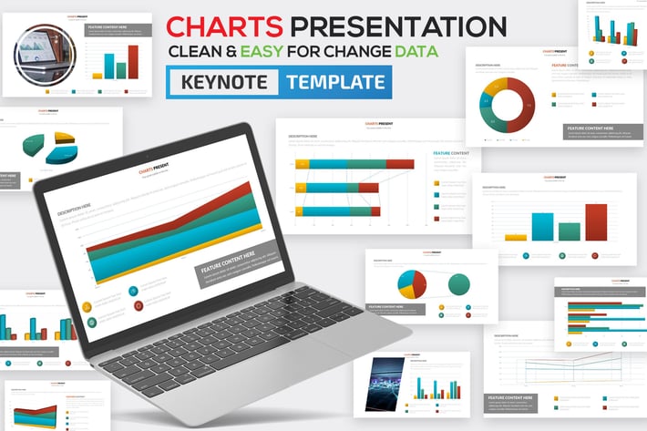 Charts Keynote Template