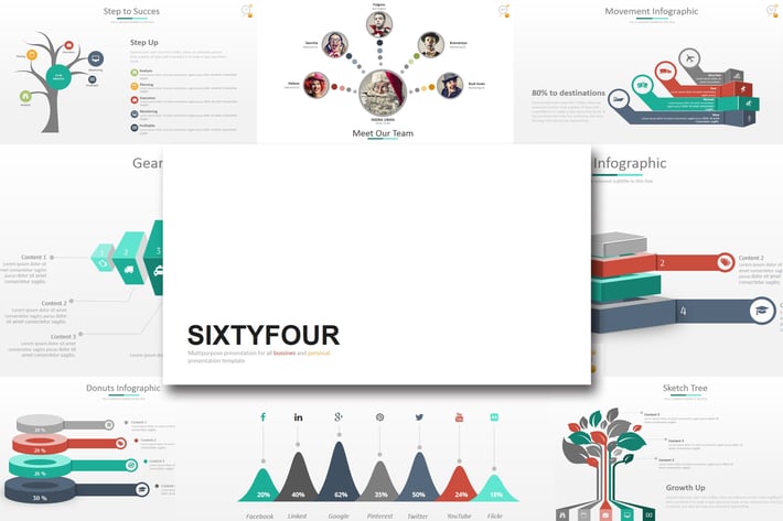 Sixty 4 - Keynote Template