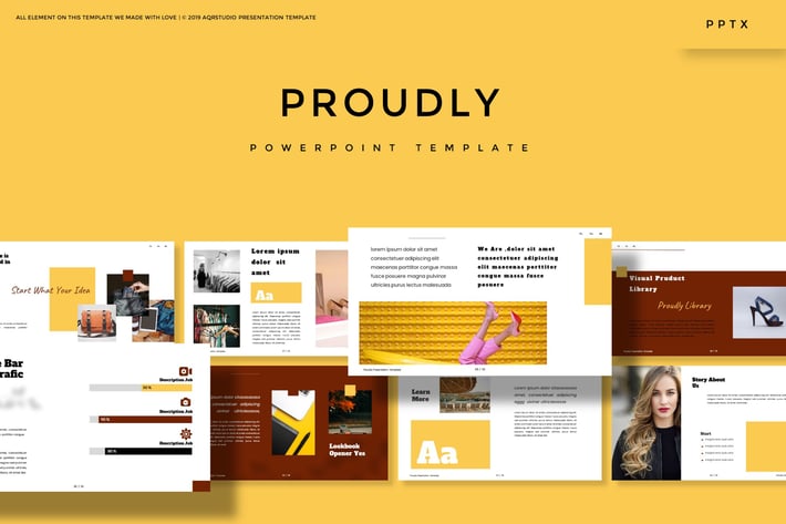 Proudly - Powerpoint Template