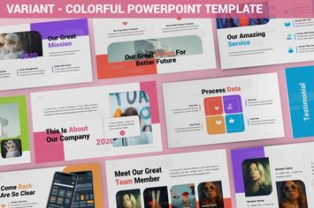 Variant - Colorful Powerpoint Template