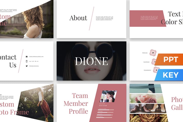 Dione Presentation Template
