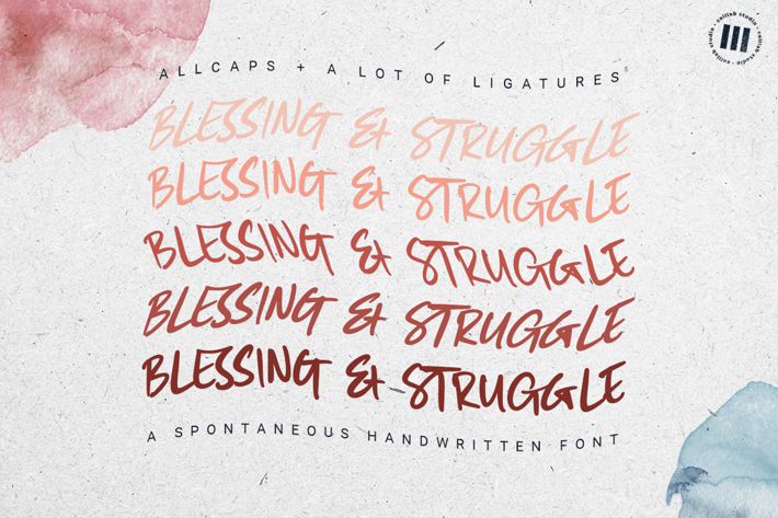 Blessing and struggle
