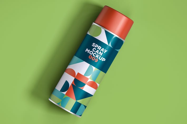 Spray Can Mockup 009