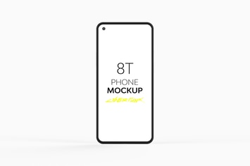 8T Cyberpunk Phone Mockup