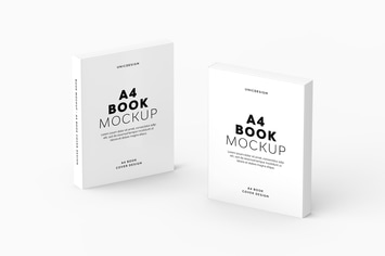 A4 Book Mockup