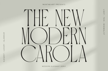 Carola | Modern Serif