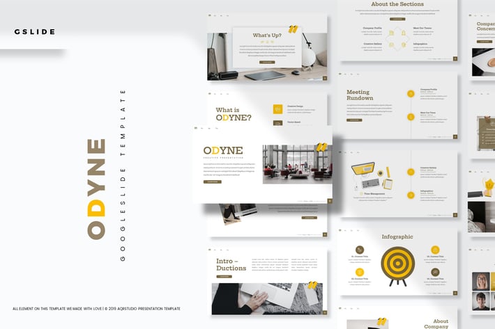 Odyne - Google Slide Template