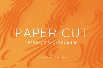 Paper Cut Abstract Backgrounds