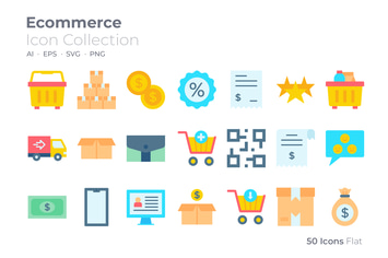 E-Commerce Color Icon