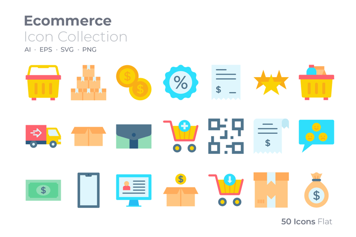 E-Commerce Color Icon