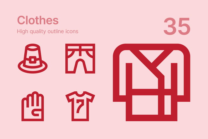 Clothes icons