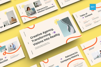 Beige Modern Creative Agency Company Profile | 003