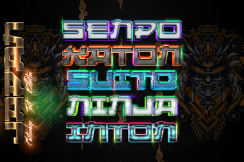 Japan Text Effects