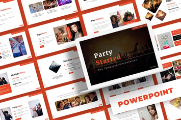 Party Started - Powerpoint Template