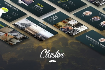 Cluster - Creative Keynote Template