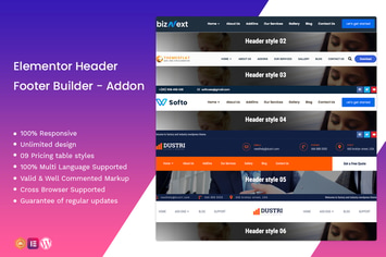 Elementor Header Footer Builder - Addon