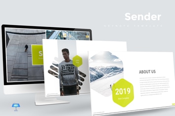 Sender - Keynote Templates