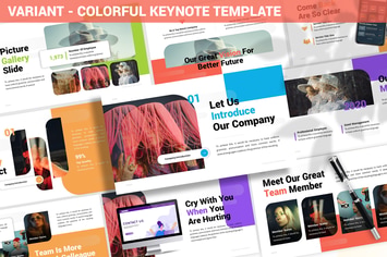 Variant - Colorful Keynote Template