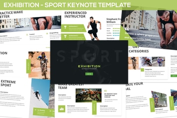 Exhibition - Sport Keynote Template