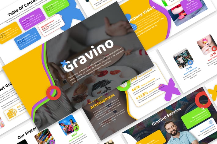 Gravino - Business Template Prensentation