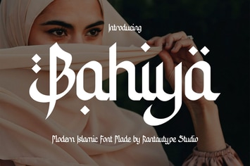 Bahiya Modern Islamic Font