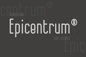 Epicentrum - Font