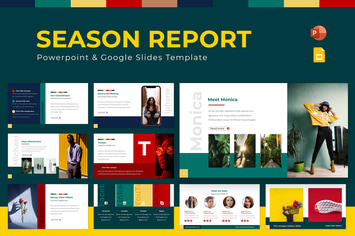 Season Report Powerpoint & Google Slides Template