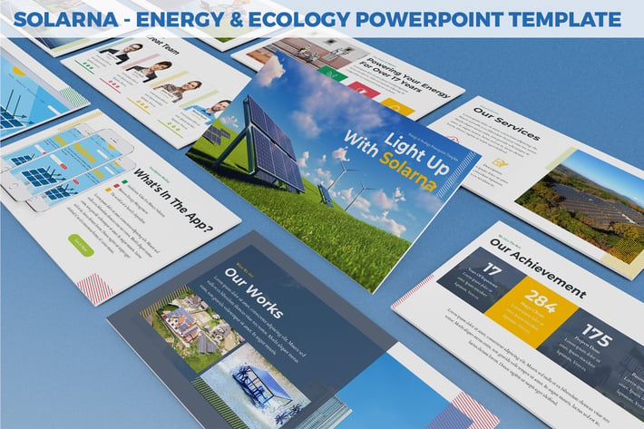 Solarna - Energy & Ecology Powerpoint Template