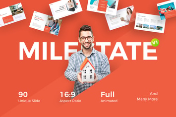 Milestate - Real Estate PowerPoint Template