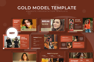 Gold Model - Keynote Template