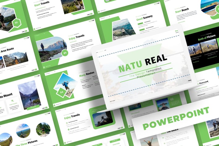 Natu Real - Powerpoint Template