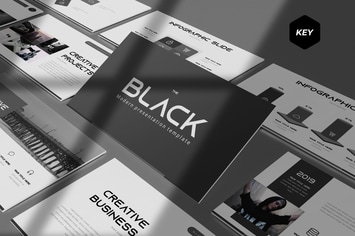 The Black - Keynote Template