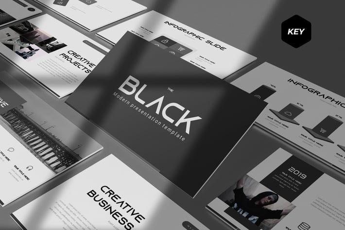 The Black - Keynote Template
