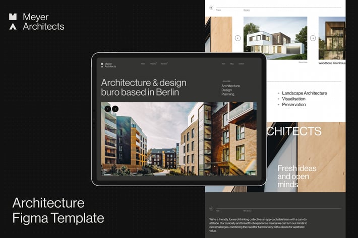 Meyer Architects — Architecture Figma Template