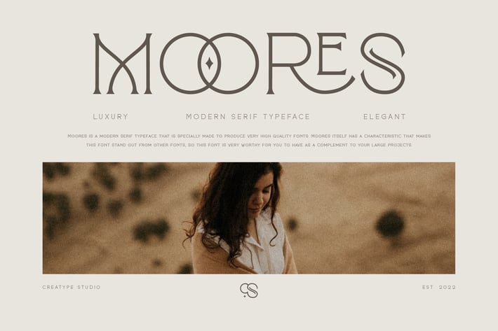 Moores Modern Serif Business Font