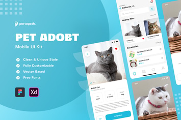 Pet Adopt App - Mobile Kit